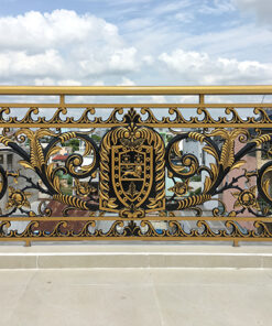 Lan can nhôm đúc 4