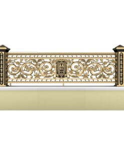 Lan can nhôm đúc 5