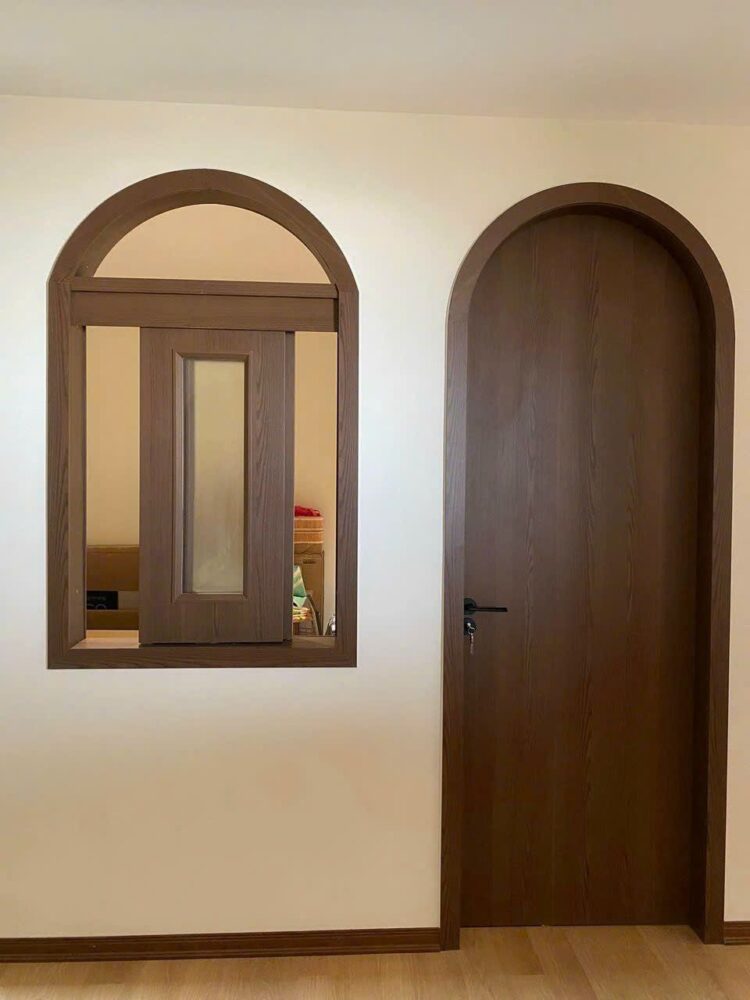 Cửa Composite uốn vòm